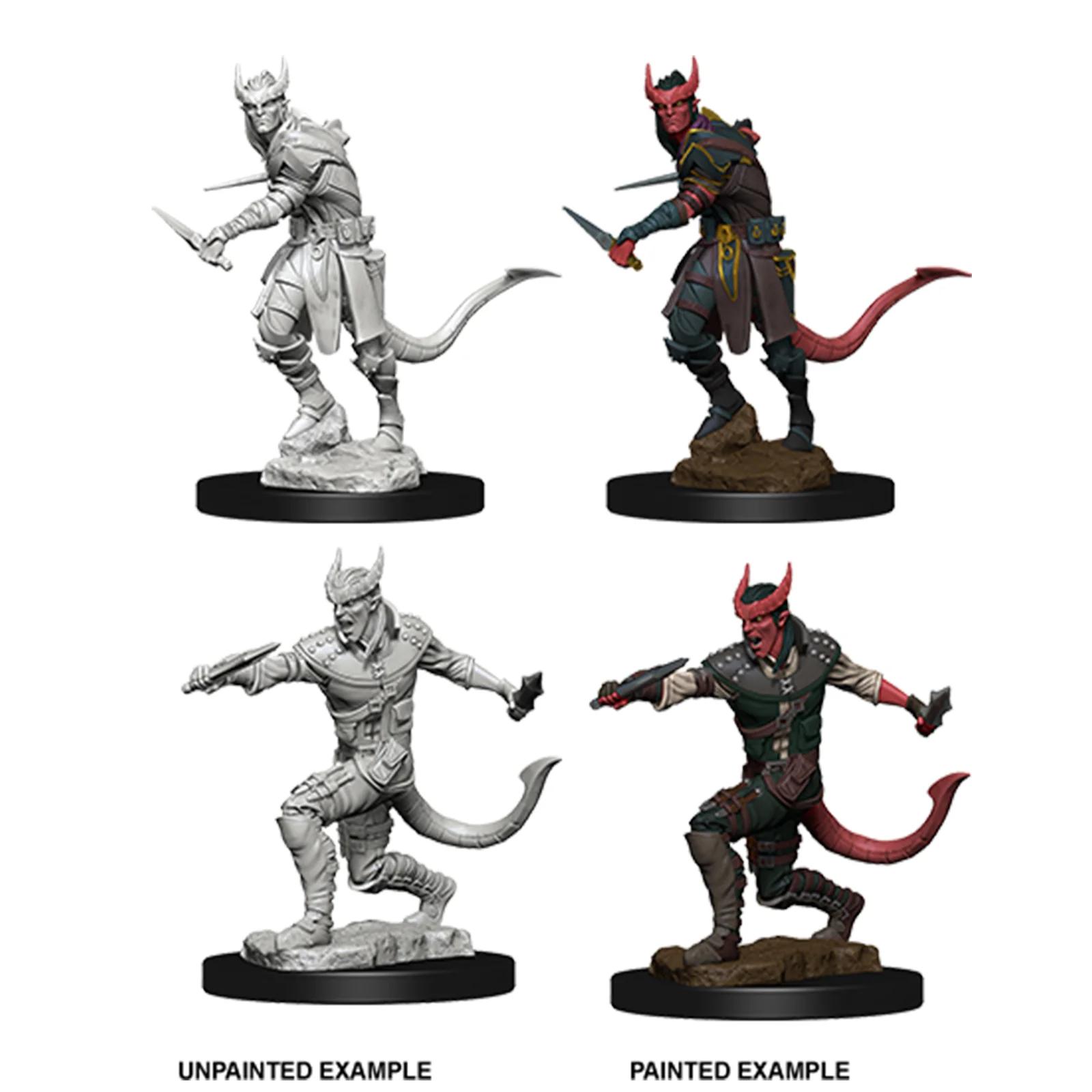D&D Nolzur's Marvelous Miniatures: Tiefling Male Rogue - Image 3