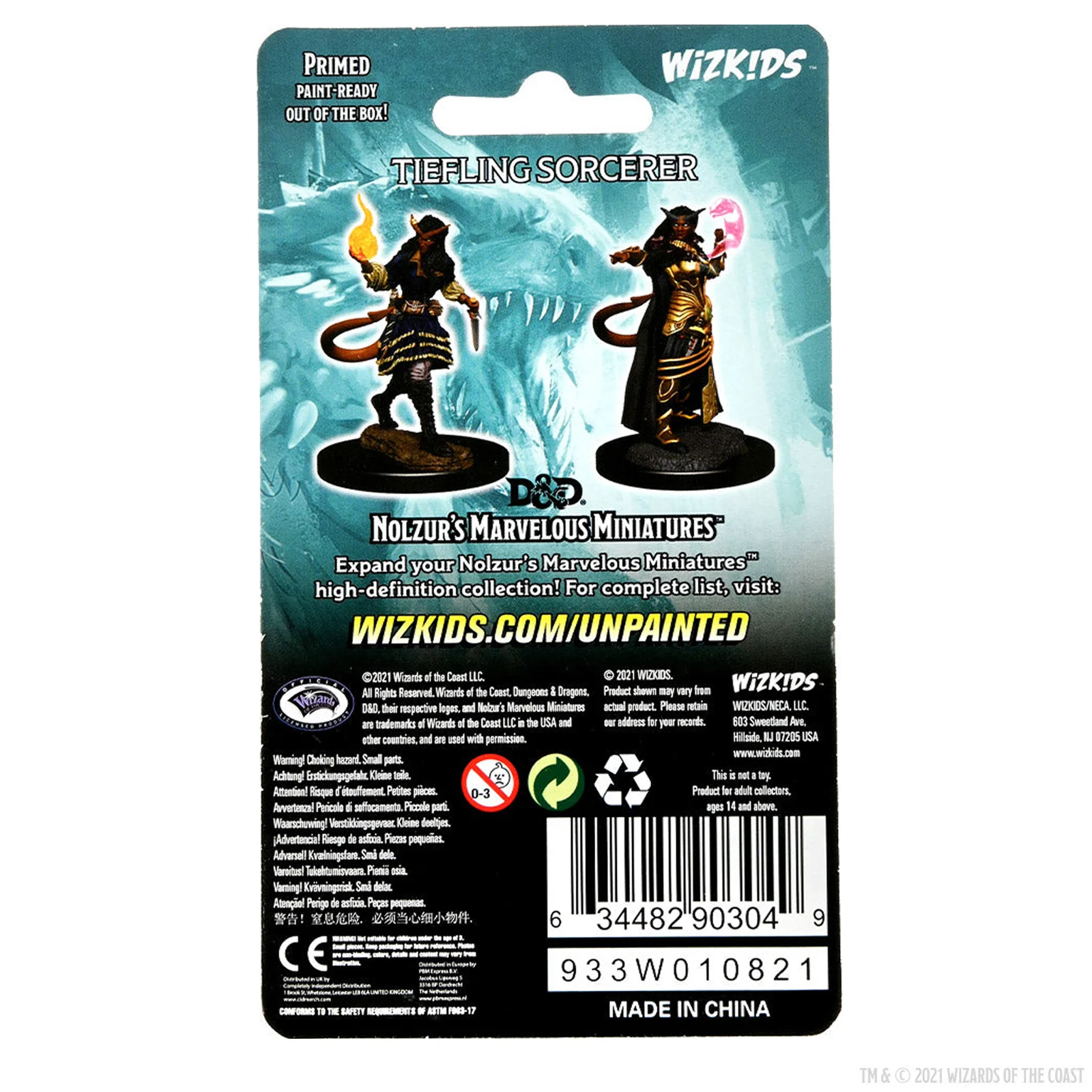 D&D Nolzur's Marvelous Miniatures: Tiefling Sorcerer Female - Image 2