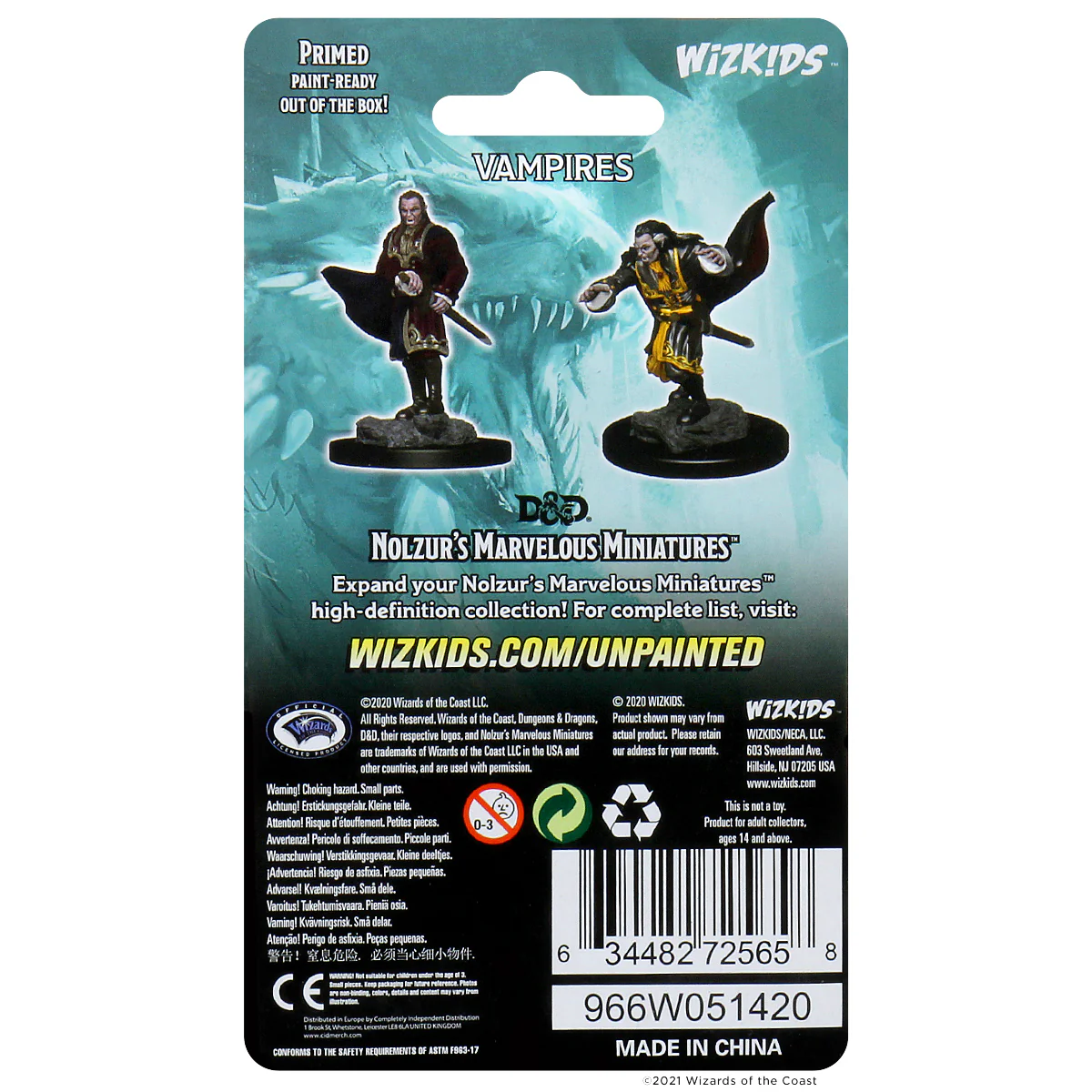 D&D Nolzur’s Marvelous Miniatures: Vampires - Image 2