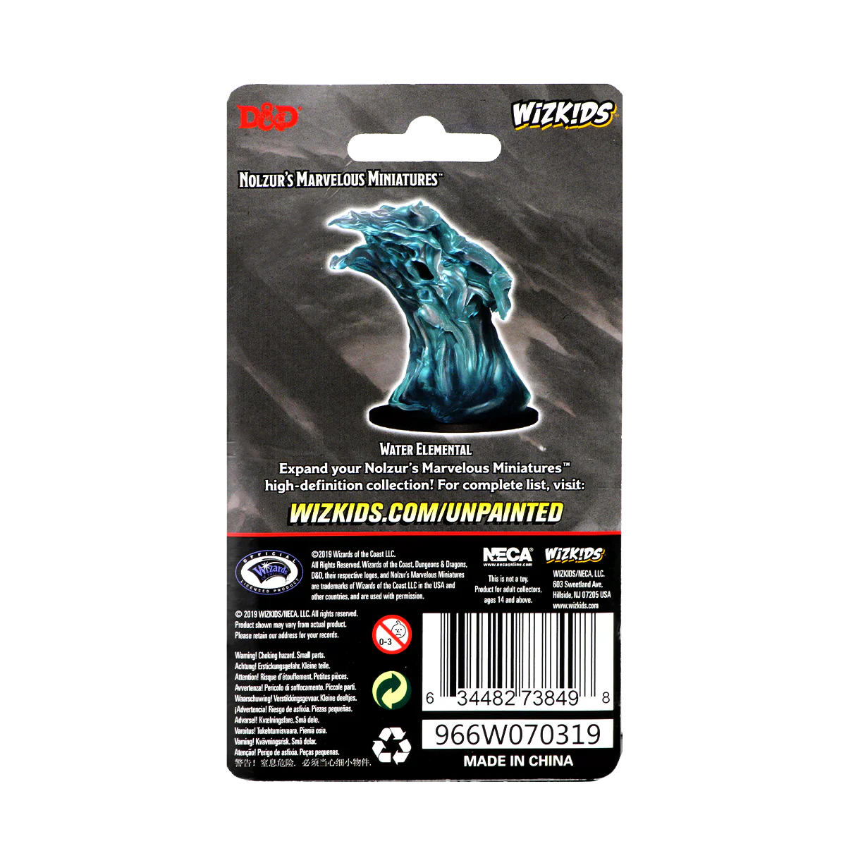 D&D Nolzur's Marvelous Miniatures - Water Elemental - Image 2