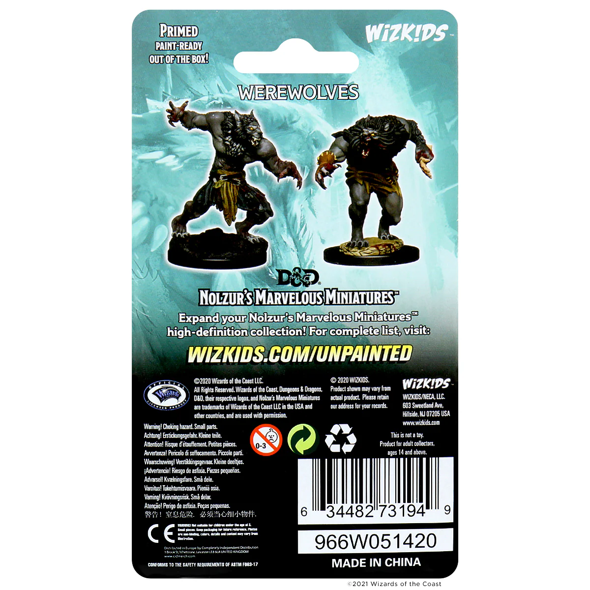 D&D Nolzur's Marvelous Miniatures: Werewolves - Image 2