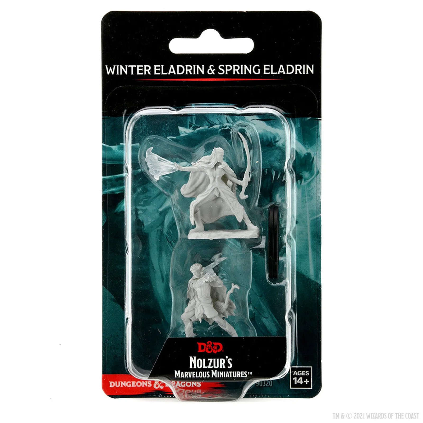 D&D Nolzur's Marvelous Miniatures: Winter Eladrin & Spring Eladrin