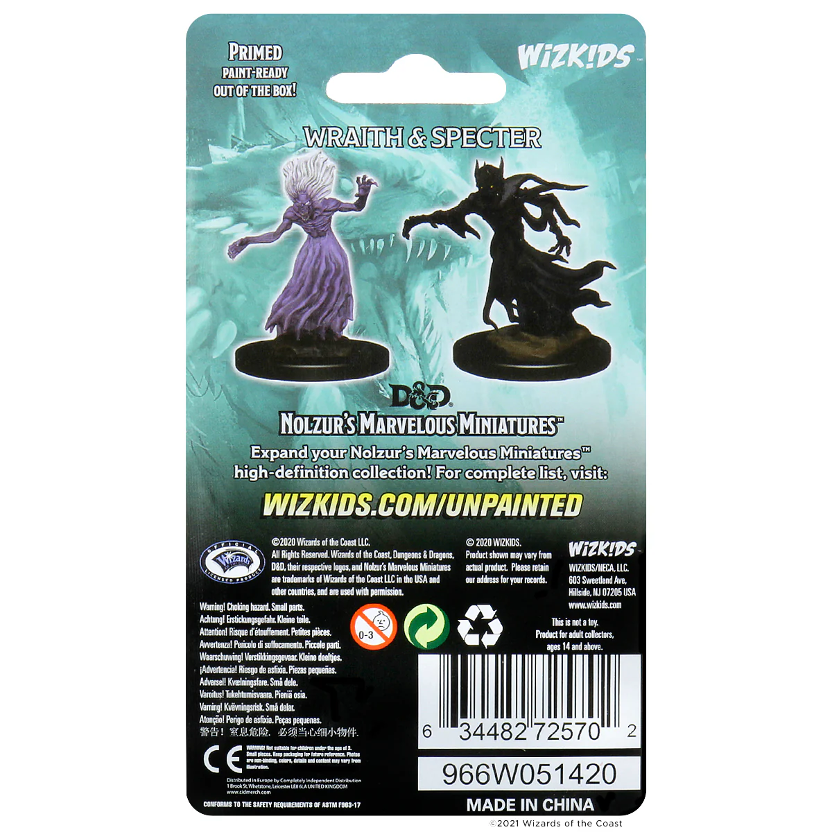 D&D Nolzur’s Marvelous Miniatures: Wraith & Specter - Image 2