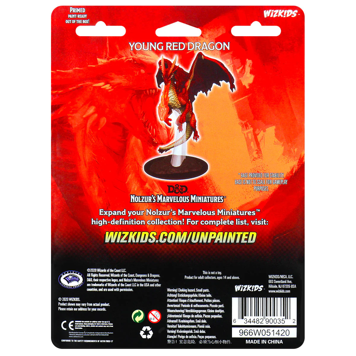 D&D Nolzur's Marvelous Miniatures: Young Red Dragon - Image 2