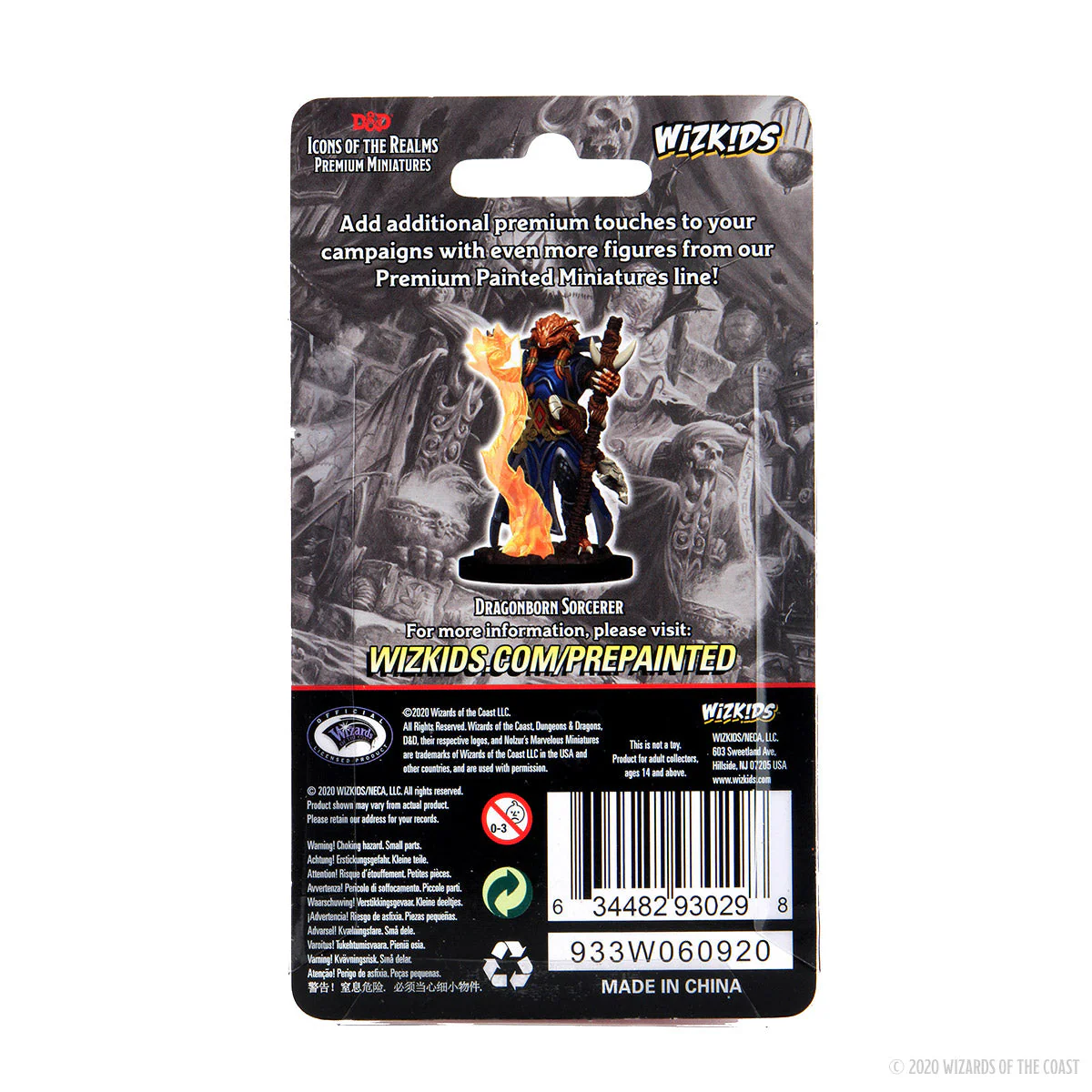 D&D Icons of the Realms: Premium Painted Figure - Dragonborn Sorcerer Female - Image 2