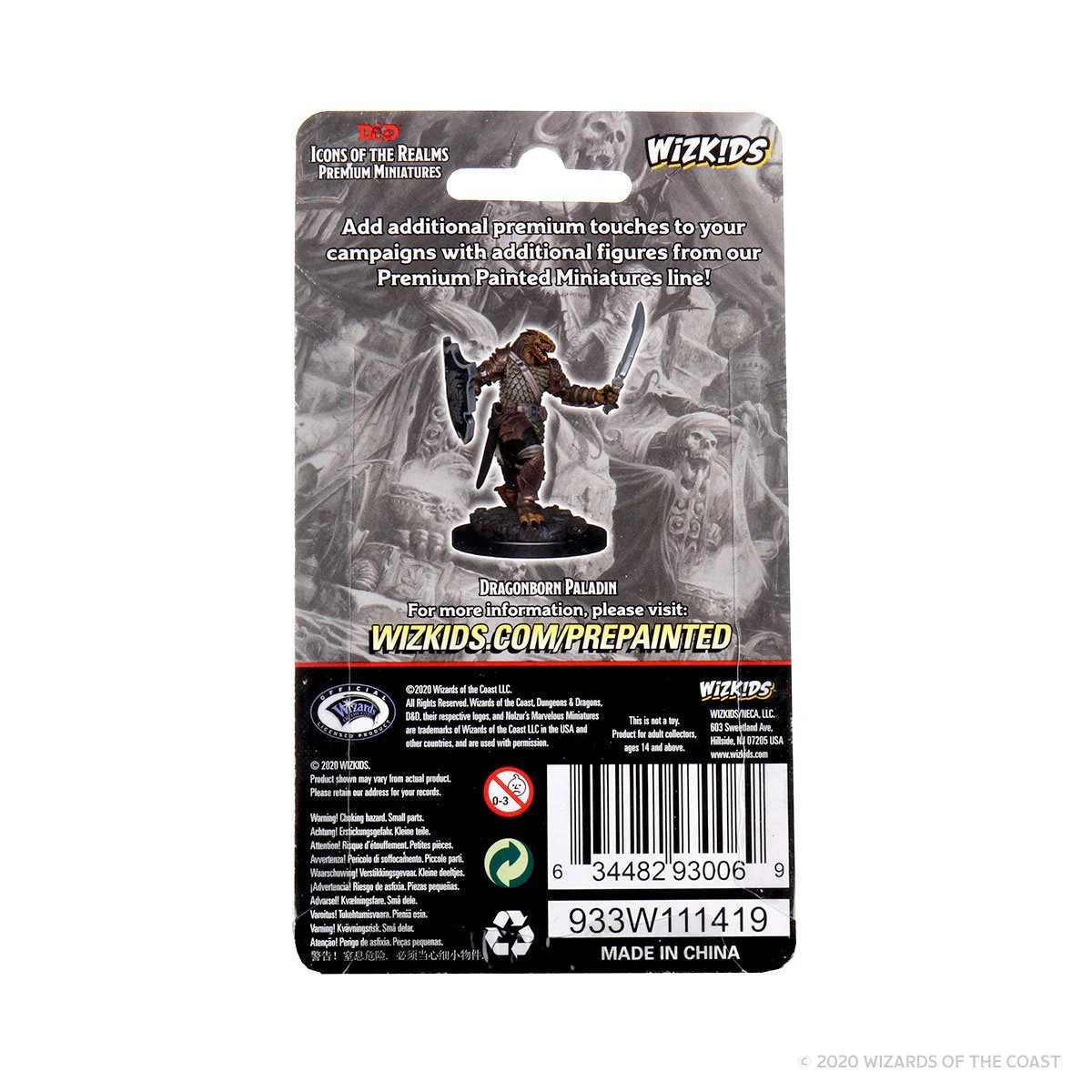D&D Icons of the Realms Premium Figures: Dragonborn Female Paladin - Image 2