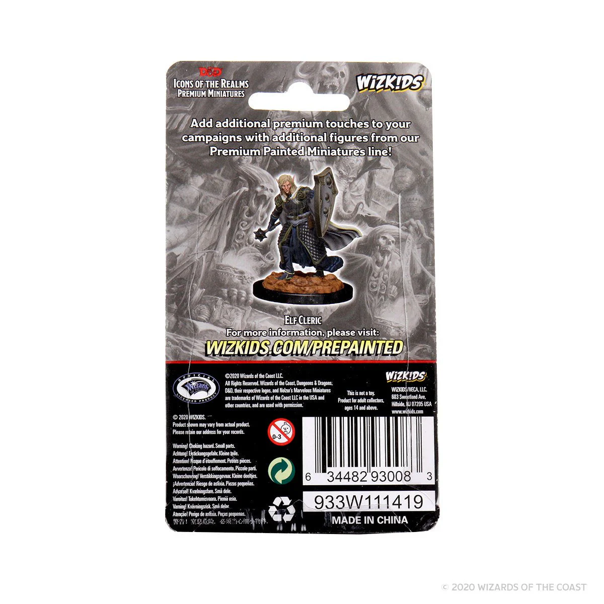 D&D Icons of the Realms Premium Figures: Elf Male Cleric - Image 2
