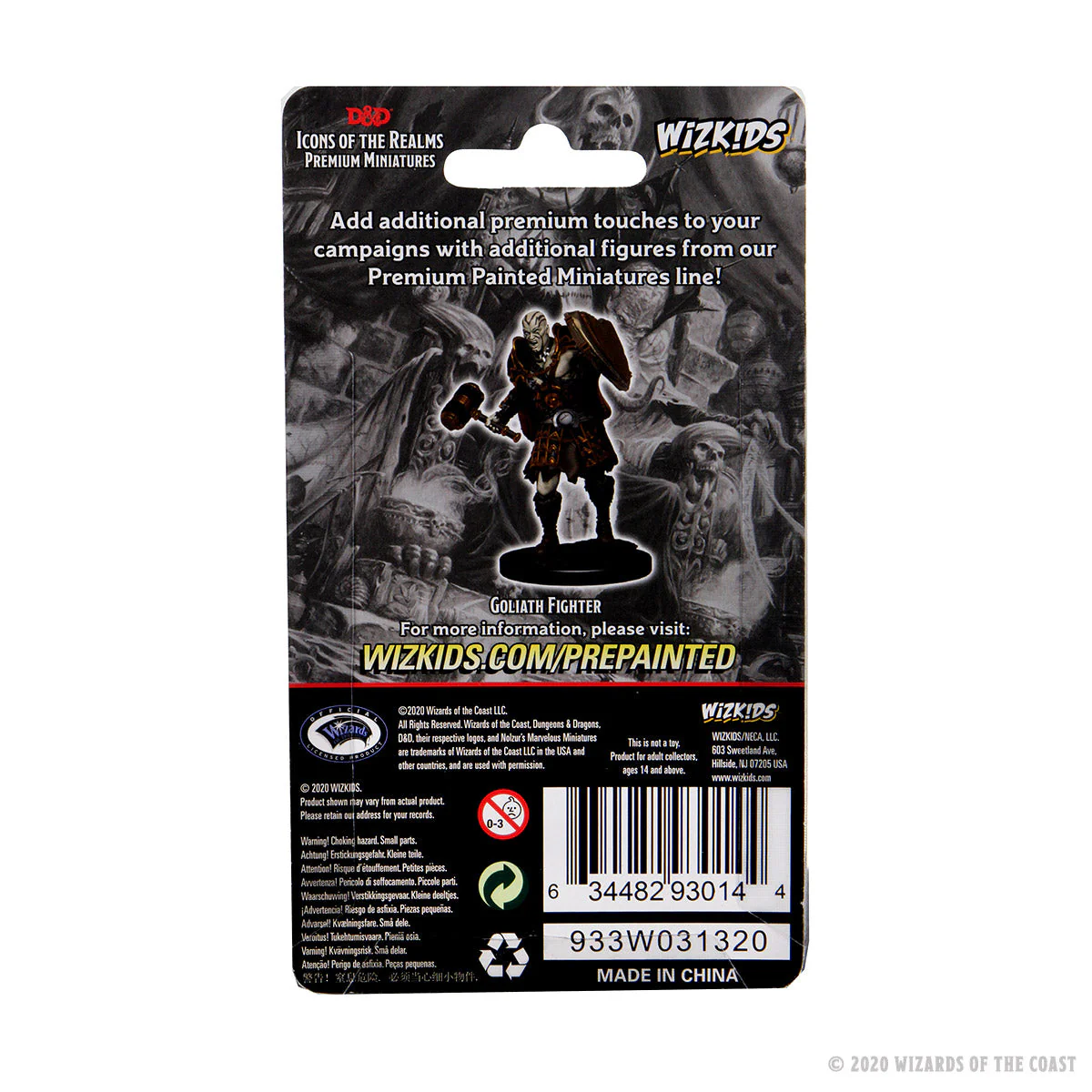 D&D Icons of the Realms Premium Figures: Male Goliath Fighter - Image 2