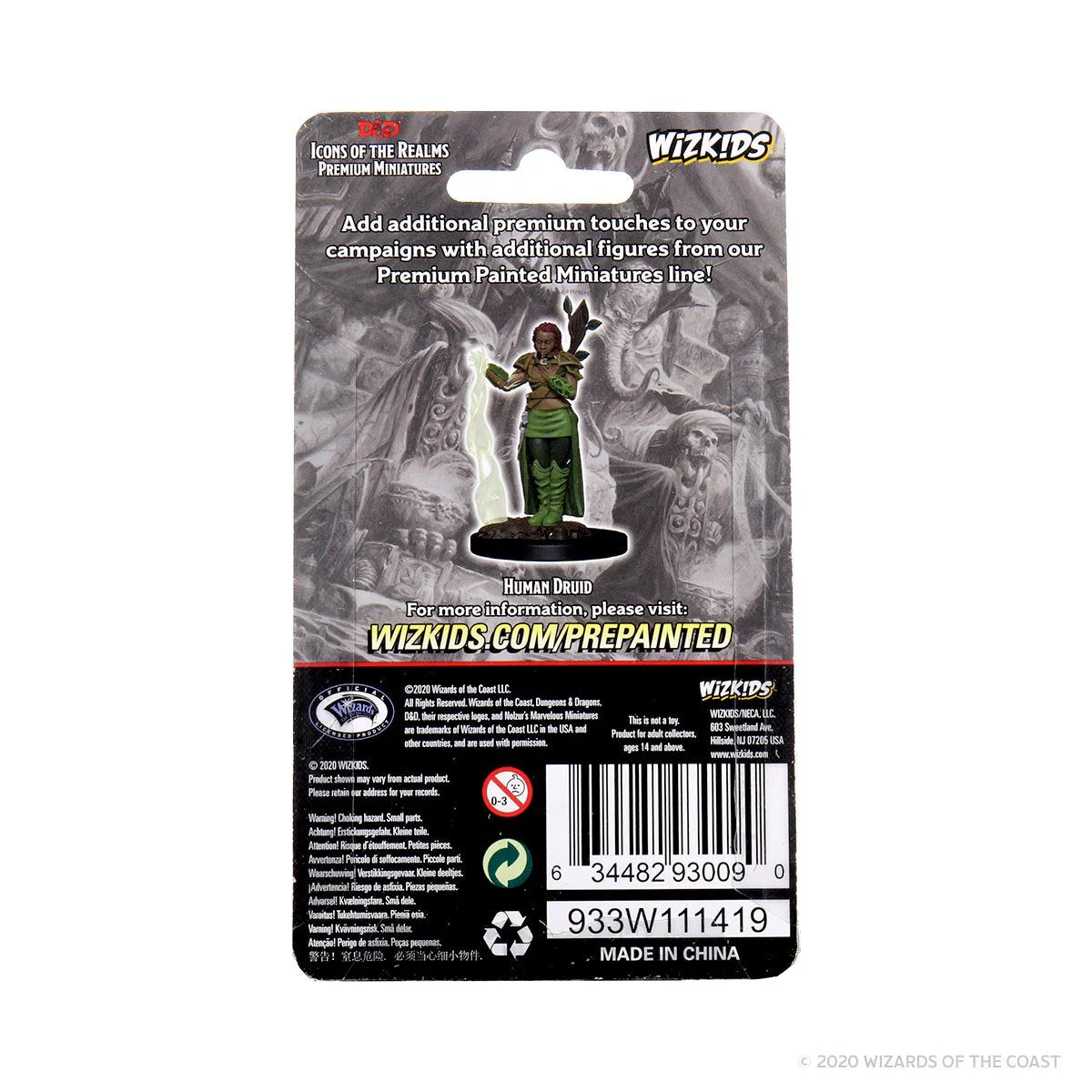 D&D Icons of the Realms Premium Figures: Human Female Druid - Image 2