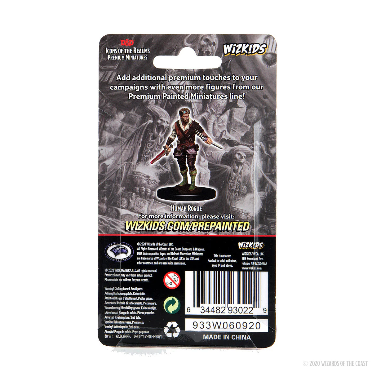 D&D Icons of the Realms: Premium Painted Figure - Human Rogue Male - Image 2