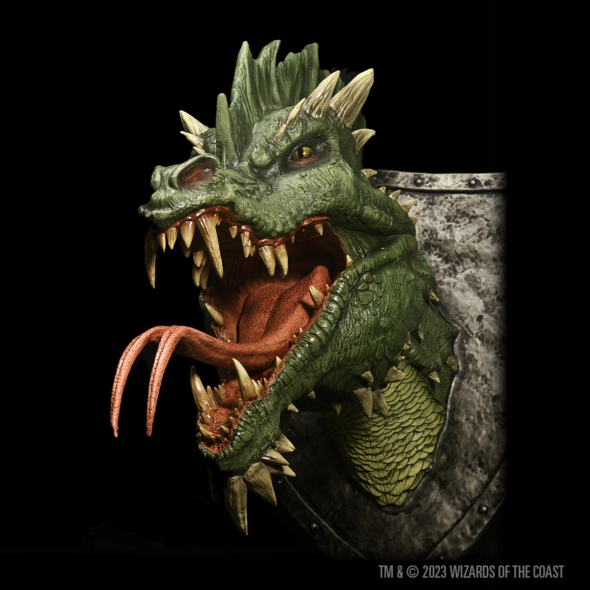D&D Replicas of the Realms: Green Dragon Trophy Plaque - Image 11