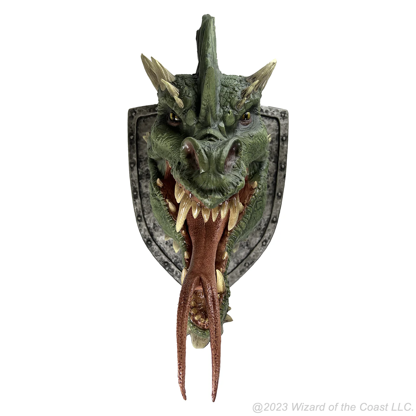 D&D Replicas of the Realms: Green Dragon Trophy Plaque - Image 2