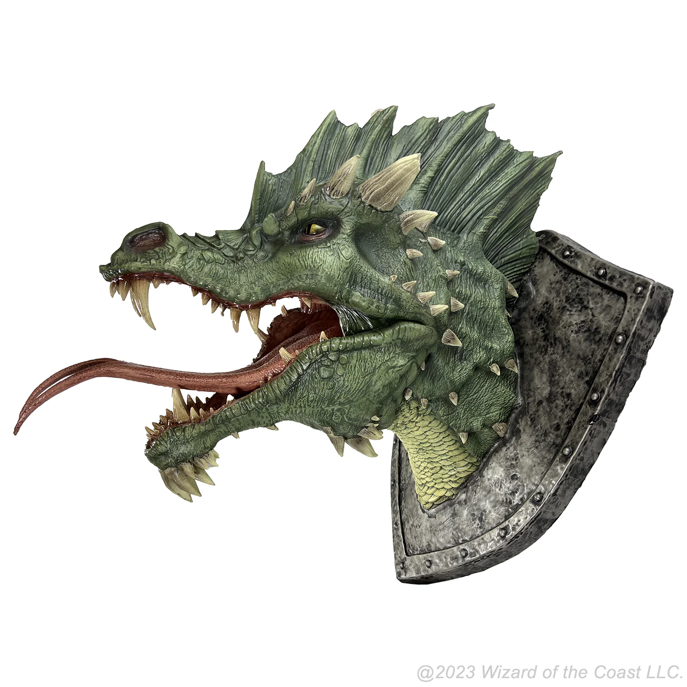 D&D Replicas of the Realms: Green Dragon Trophy Plaque - Image 4