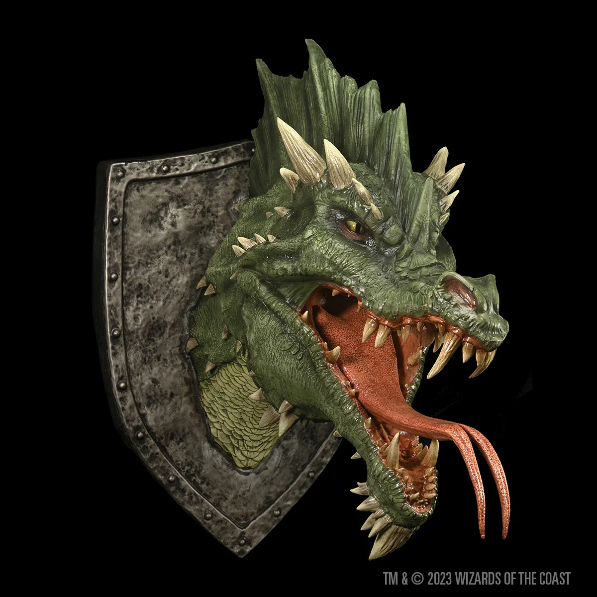 D&D Replicas of the Realms: Green Dragon Trophy Plaque - Image 5