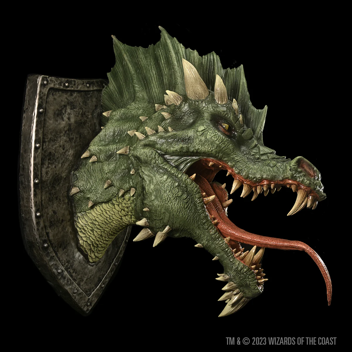 D&D Replicas of the Realms: Green Dragon Trophy Plaque - Image 6