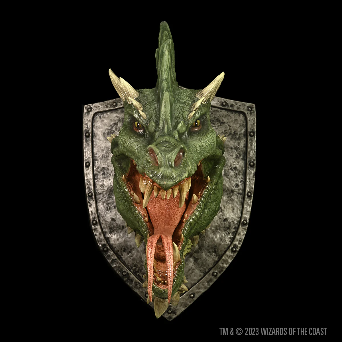D&D Replicas of the Realms: Green Dragon Trophy Plaque - Image 8