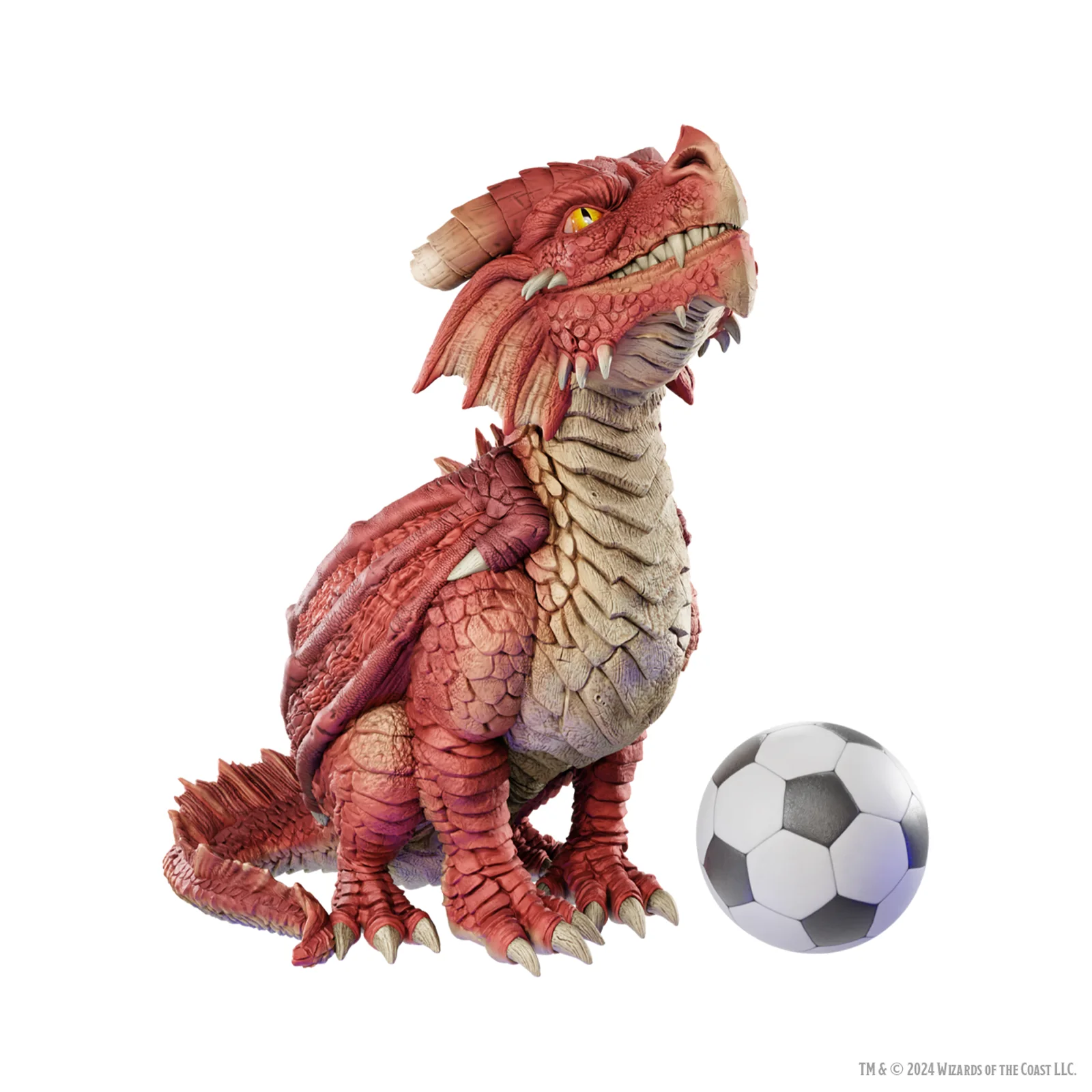 D&D Replicas of the Realms: Red Dragon Wyrmling Foam Figure - 50th Anniversary - Image 6
