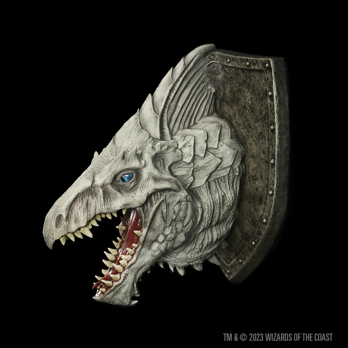 D&D Replicas of the Realms: White Dragon Trophy Plaque - Image 3