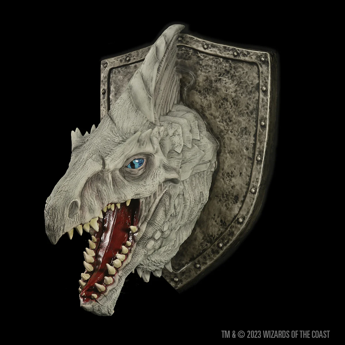 D&D Replicas of the Realms: White Dragon Trophy Plaque - Image 4