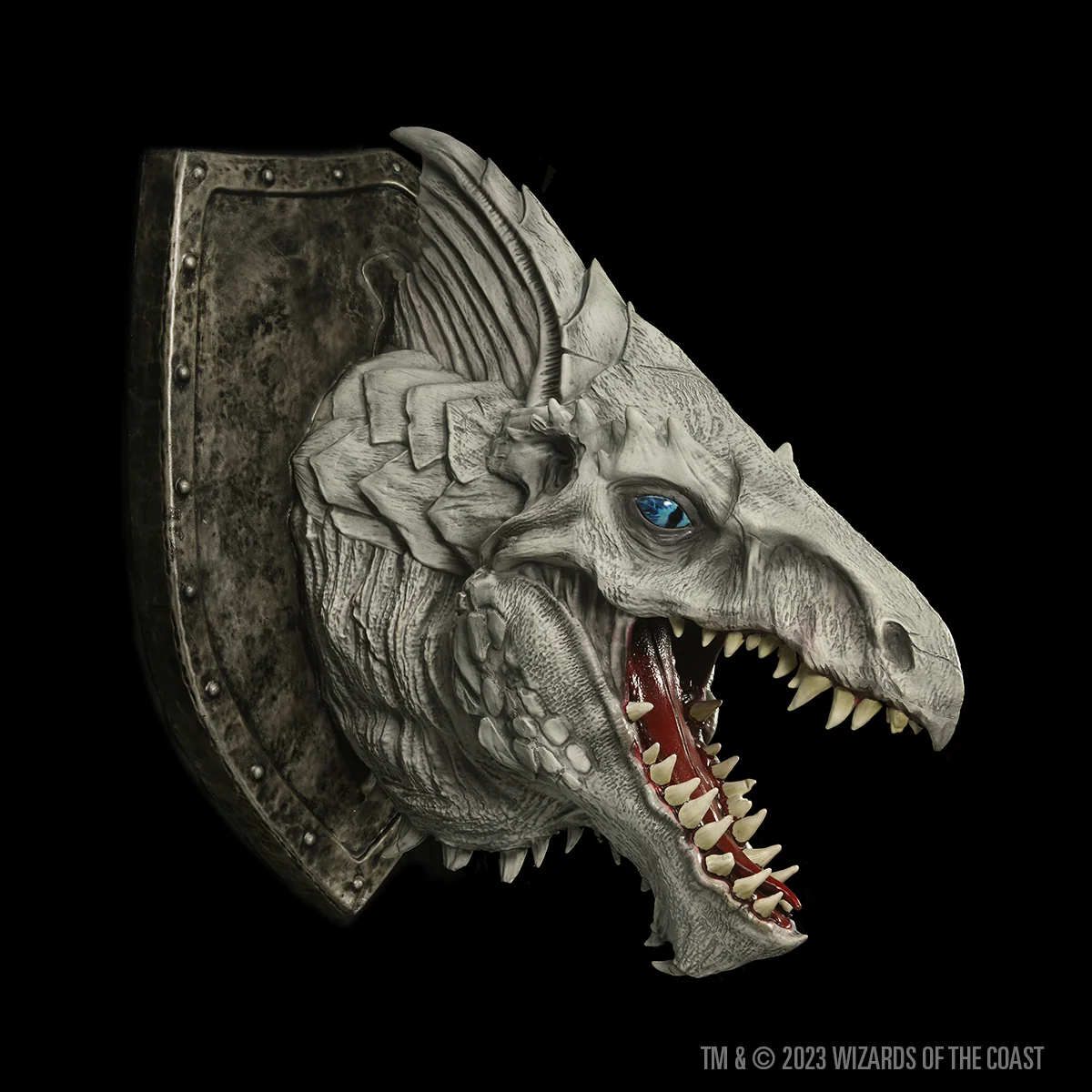 D&D Replicas of the Realms: White Dragon Trophy Plaque - Image 6