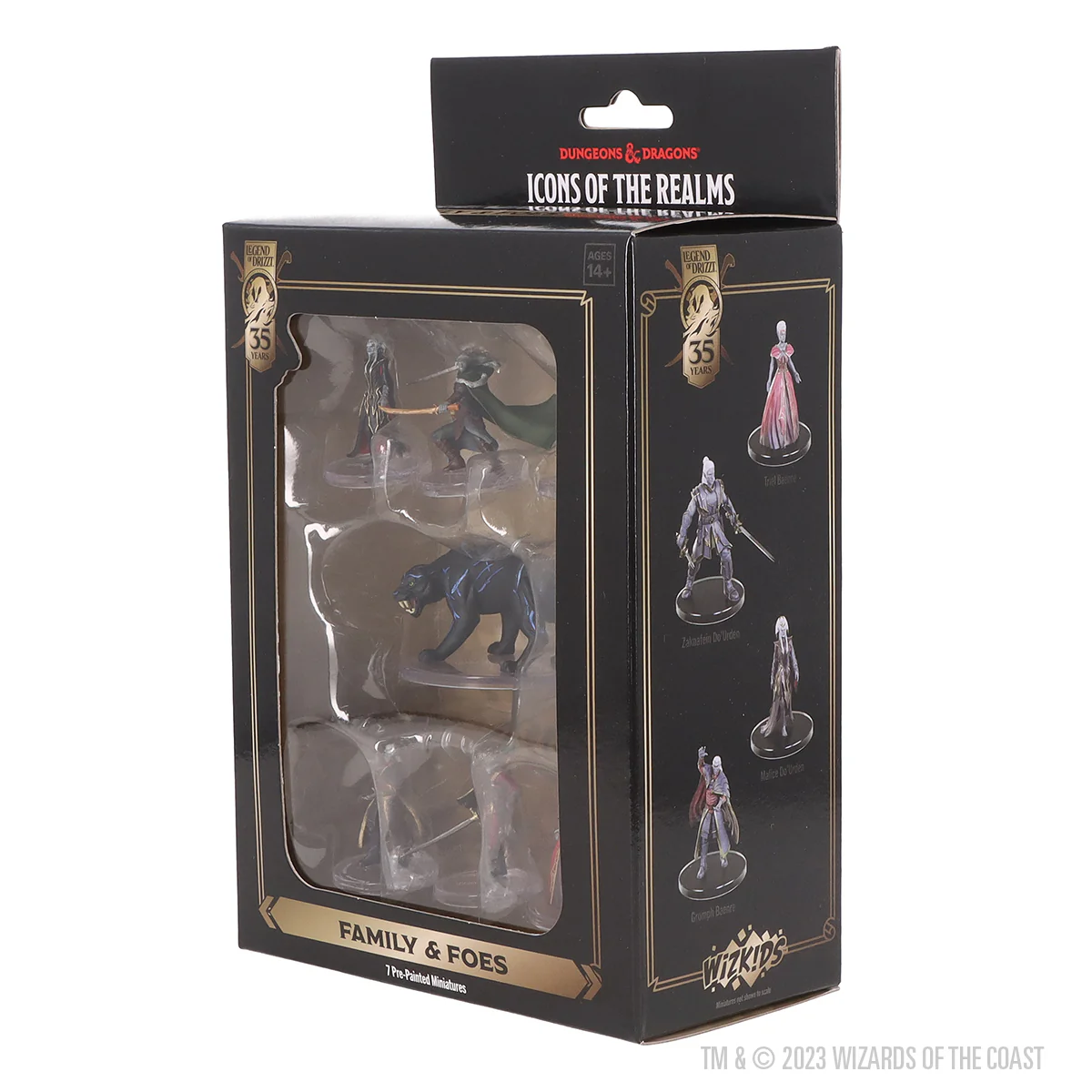 D&D The Legend of Drizzt 35th Anniversary - Family & Foes Boxed Set - Image 4