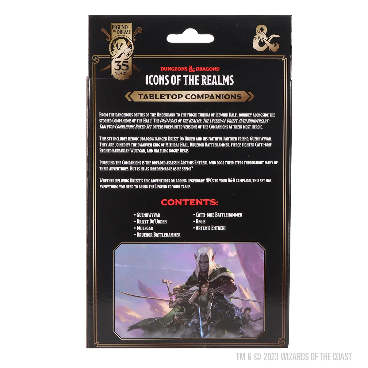 D&D The Legend of Drizzt 35th Anniversary - Tabletop Companions Boxed Set - Image 3