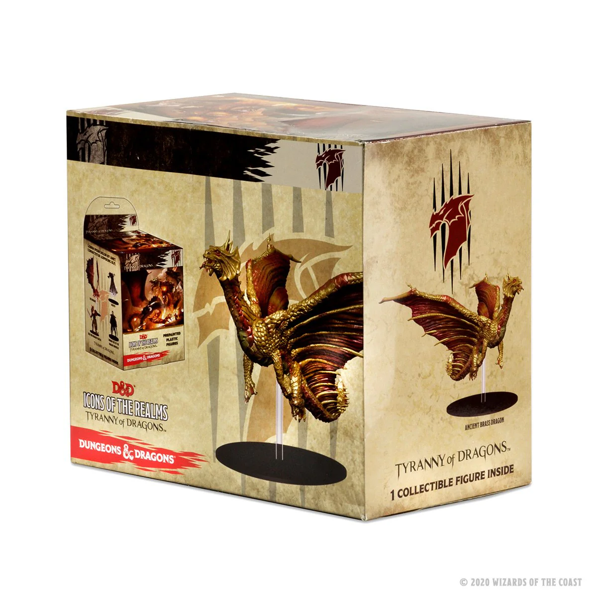 D&D Icons of the Realms: Tyranny of Dragons - Brass Dragon Premium Figure - Image 2