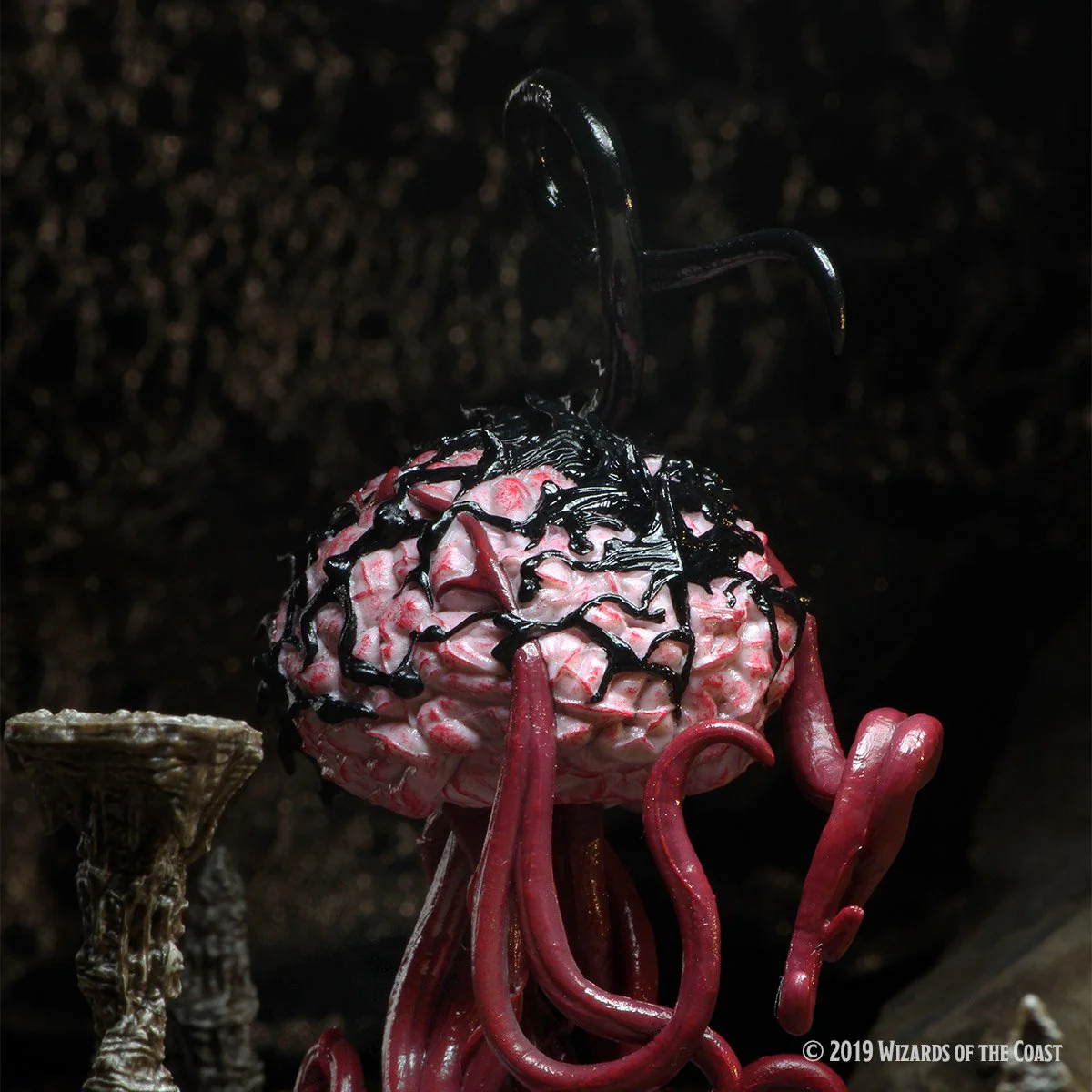 D&D Icons of the Realms: Volo & Mordenkainen’s Foes Premium Set- Elder Brain & Stalagmites - Image 4