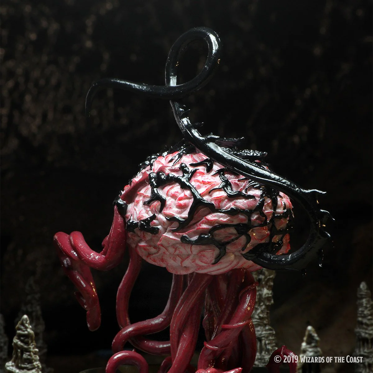 D&D Icons of the Realms: Volo & Mordenkainen’s Foes Premium Set- Elder Brain & Stalagmites - Image 5
