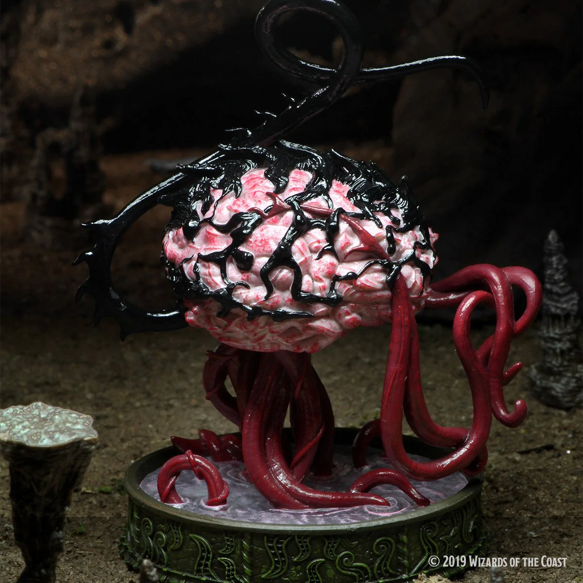 D&D Icons of the Realms: Volo & Mordenkainen’s Foes Premium Set- Elder Brain & Stalagmites - Image 6