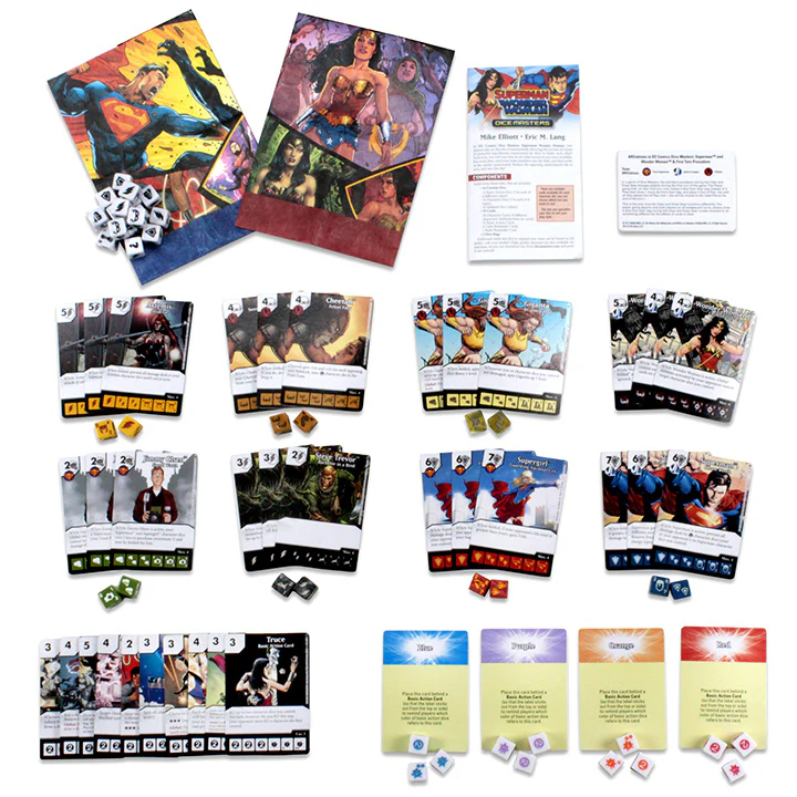 DC Comics Dice Masters: Superman and Wonder Woman Starter Set - Image 3