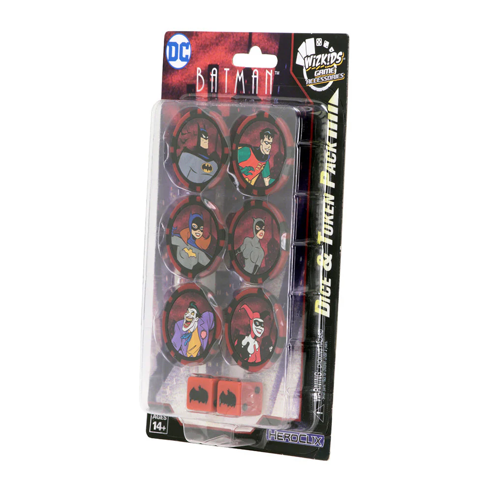DC Comics HeroClix: Batman The Animated Series Dice & Token Pack - Image 3
