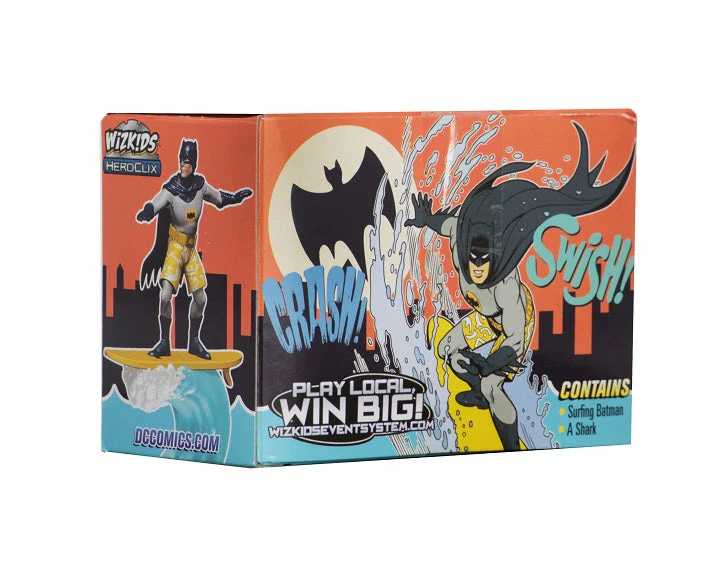 DC Comics HeroClix: 1966 Batman Surfing and Shark - Image 3