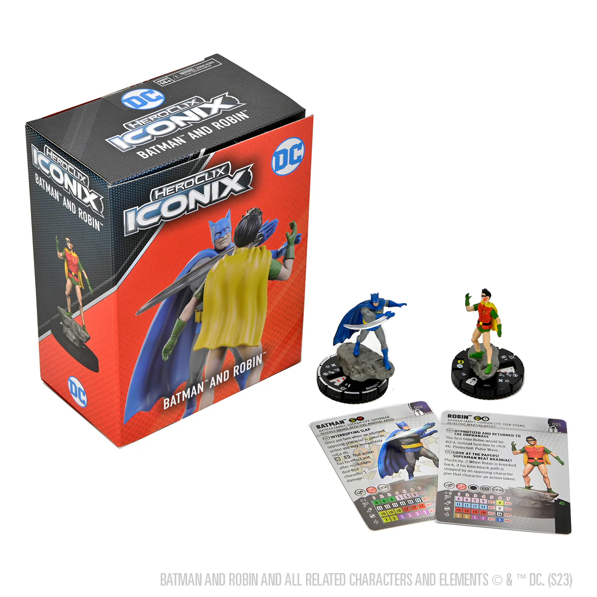 DC HeroClix Iconix: Batman and Robin - Image 2