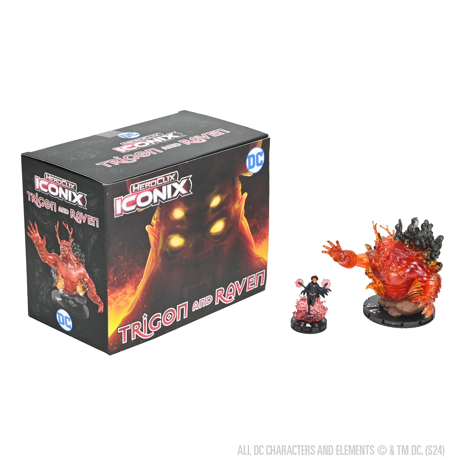 DC HeroClix Iconix: Trigon and Raven - Image 2