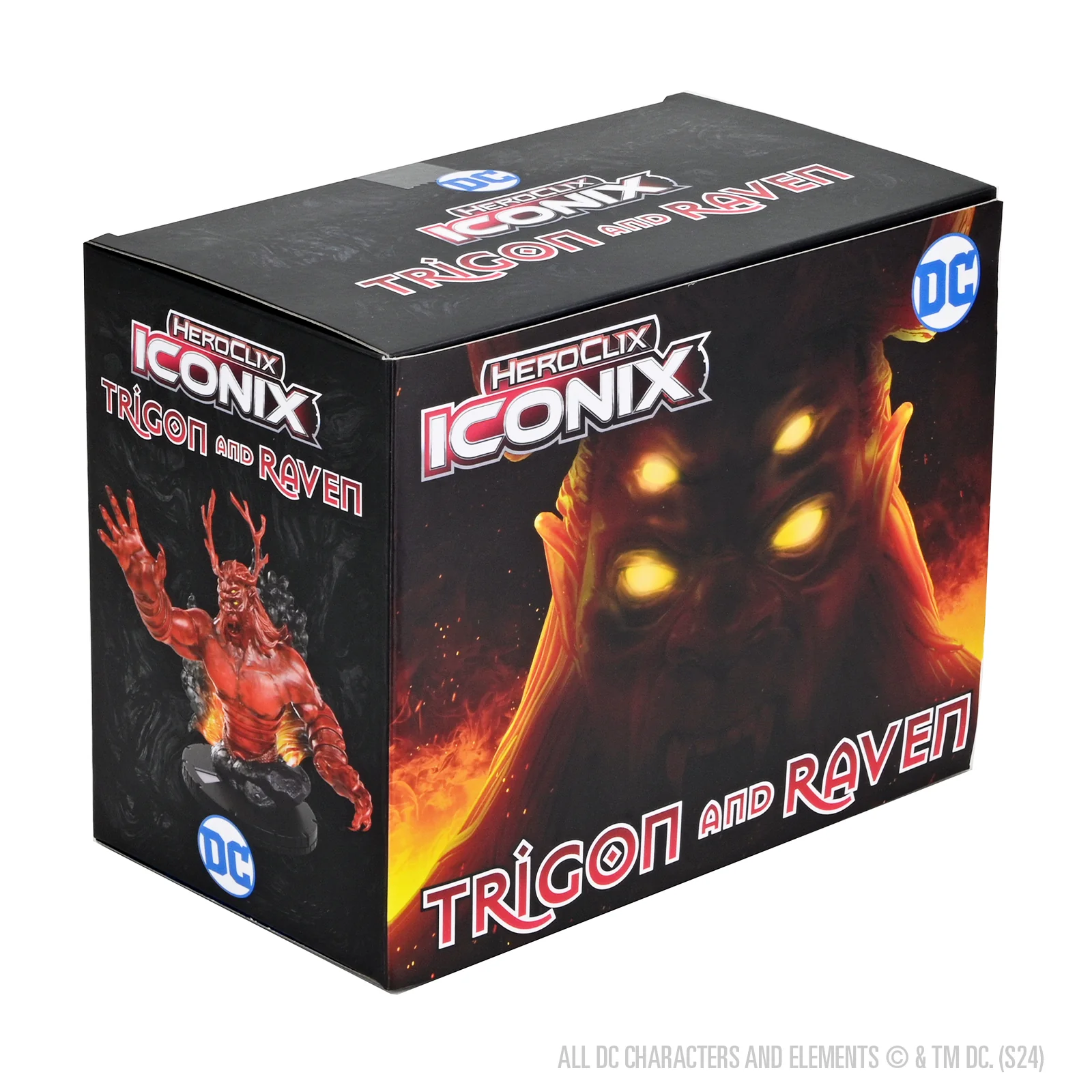 DC HeroClix Iconix: Trigon and Raven - Image 3