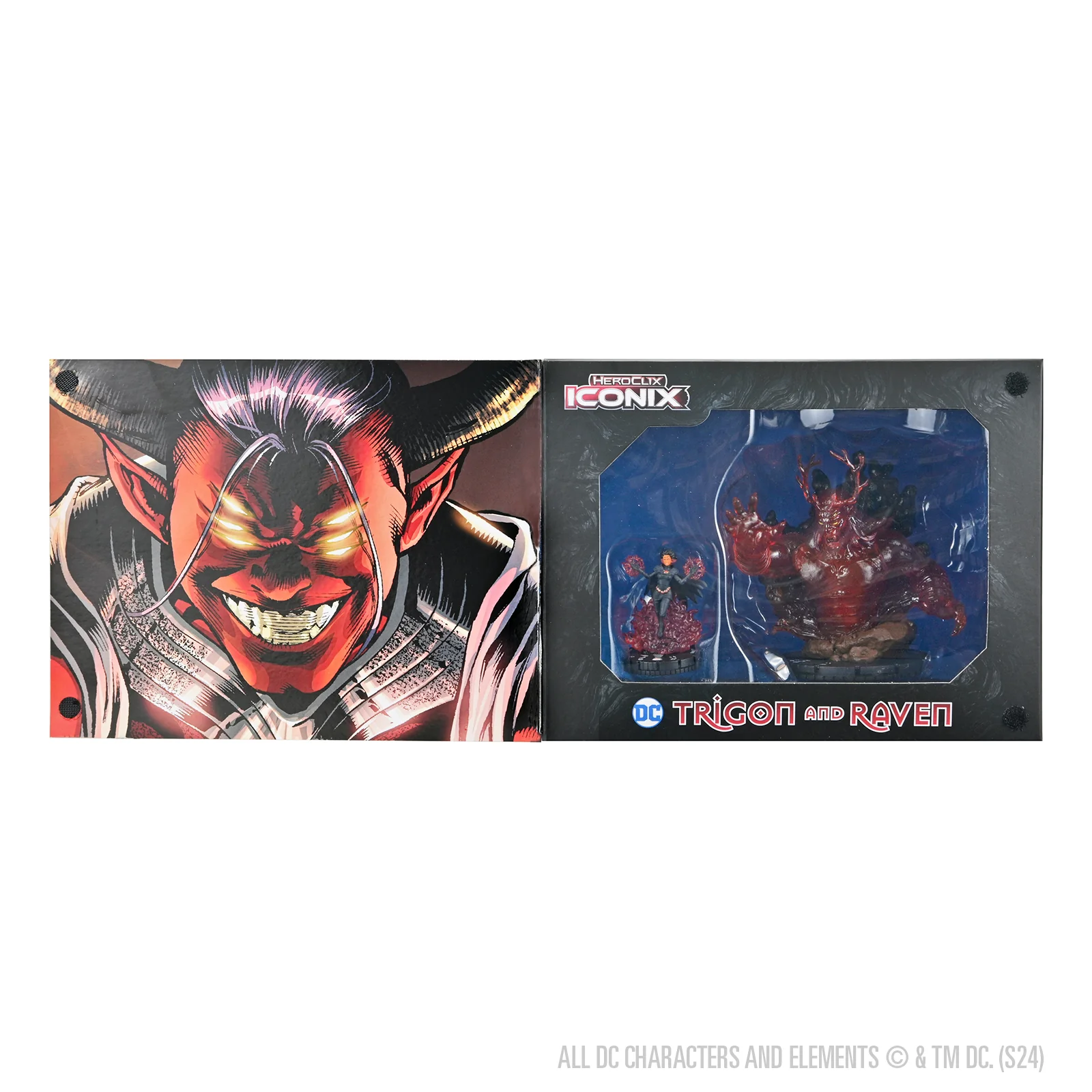 DC HeroClix Iconix: Trigon and Raven - Image 5