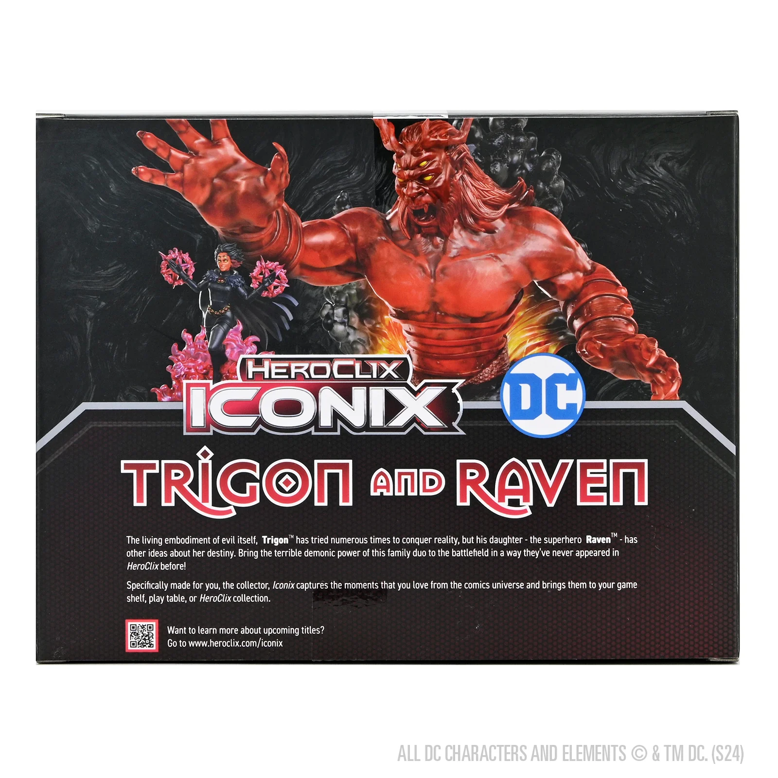 DC HeroClix Iconix: Trigon and Raven - Image 6