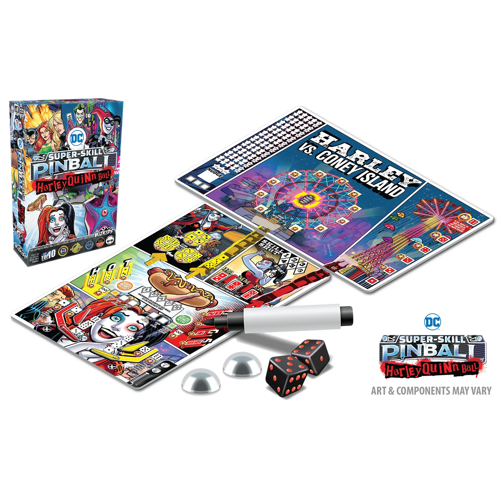 DC Super-Skill Pinball: Harley Quinn Ball - Image 4