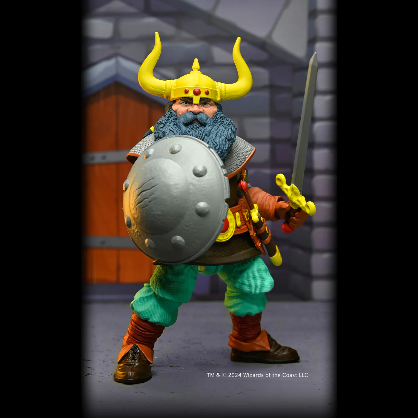 Dungeons & Dragons 7” Scale Action Figure – Limited 50th Anniversary Edition Elkhorn Figure (NECA) - Image 12