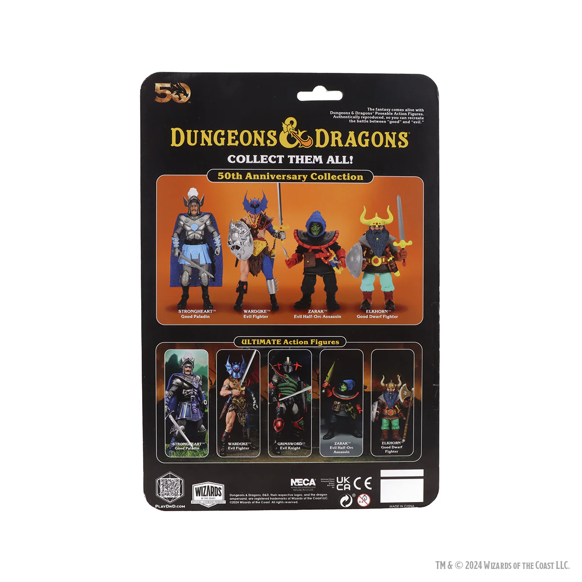 Dungeons & Dragons 7” Scale Action Figure – Limited 50th Anniversary Edition Elkhorn Figure (NECA) - Image 3
