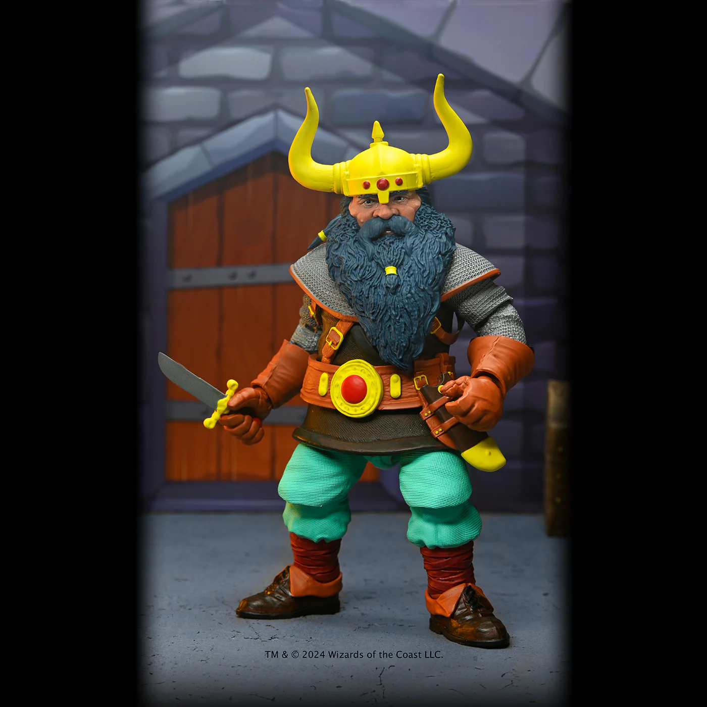 Dungeons & Dragons 7” Scale Action Figure – Limited 50th Anniversary Edition Elkhorn Figure (NECA) - Image 8