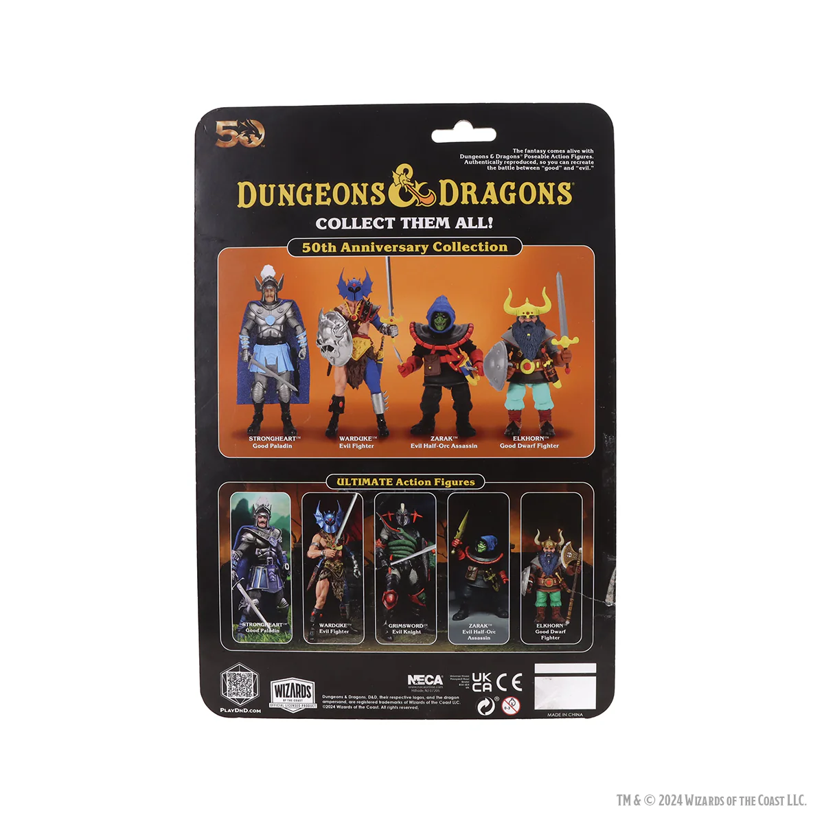 Dungeons & Dragons 7” Scale Action Figure – Limited 50th Anniversary Edition Zarak Figure (NECA) - Image 3