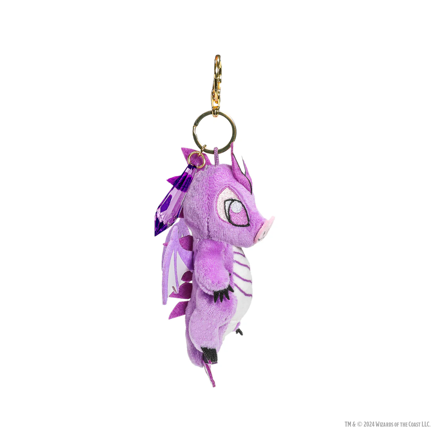 Dungeons & Dragons: 50th Anniversary Amethyst Wyrmling Plush Charm by Kidrobot - Image 5
