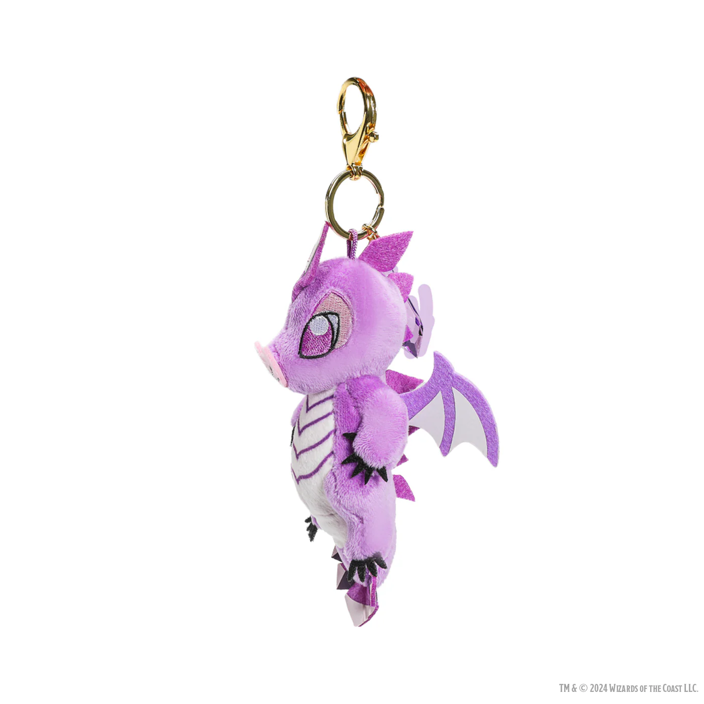 Dungeons & Dragons: 50th Anniversary Amethyst Wyrmling Plush Charm by Kidrobot - Image 6