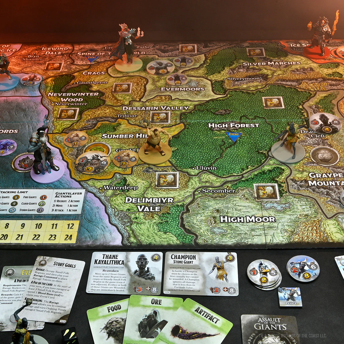 Dungeons & Dragons: Assault of the Giants Board Game (Premium Edition) - Image 16