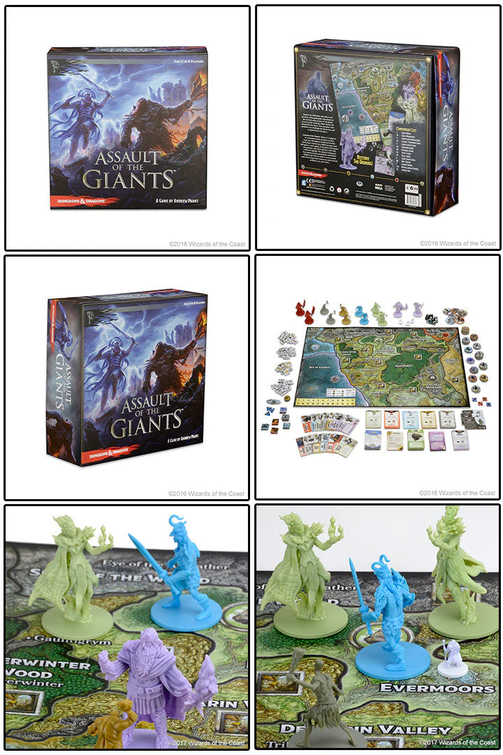 Dungeons & Dragons: Assault of the Giants Board Game - Standard Edition - Image 4