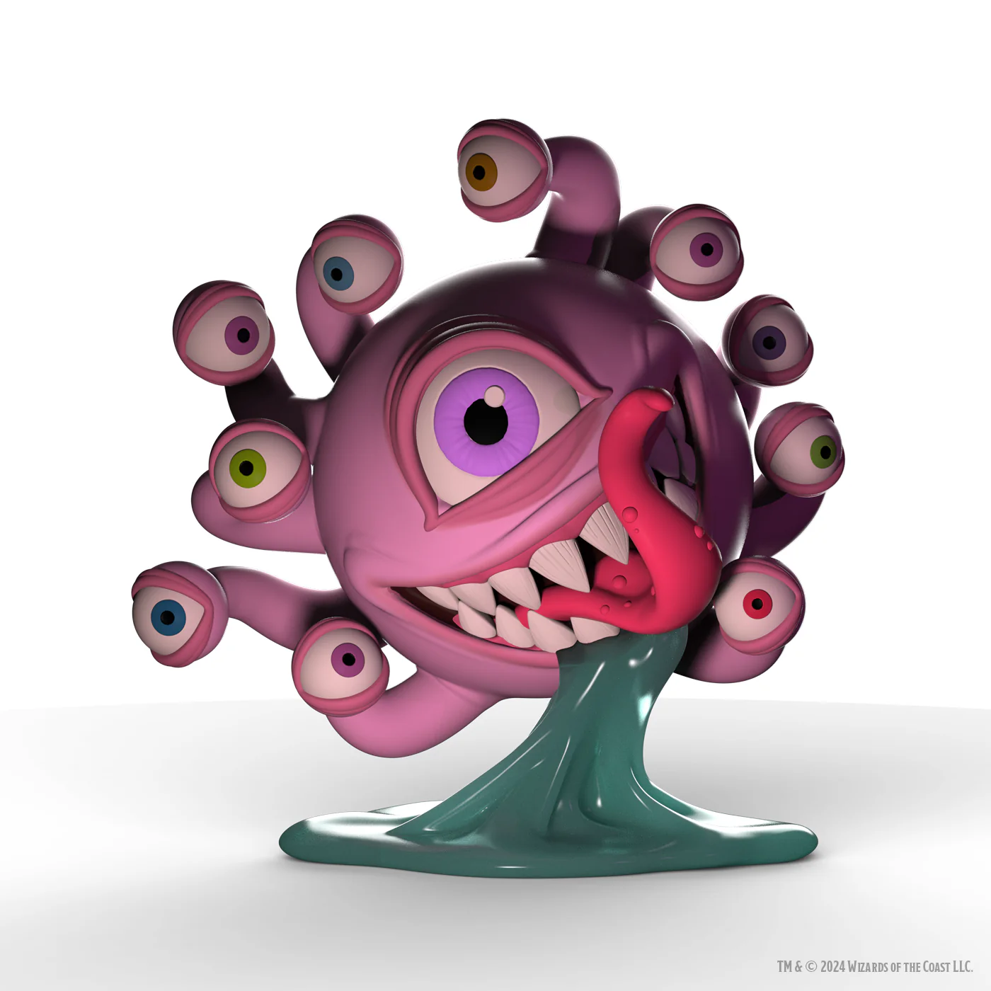 Dungeons & Dragons: Beholder 7" Resin Figure - Glow-In-The-Dark Edition by Kidrobot
