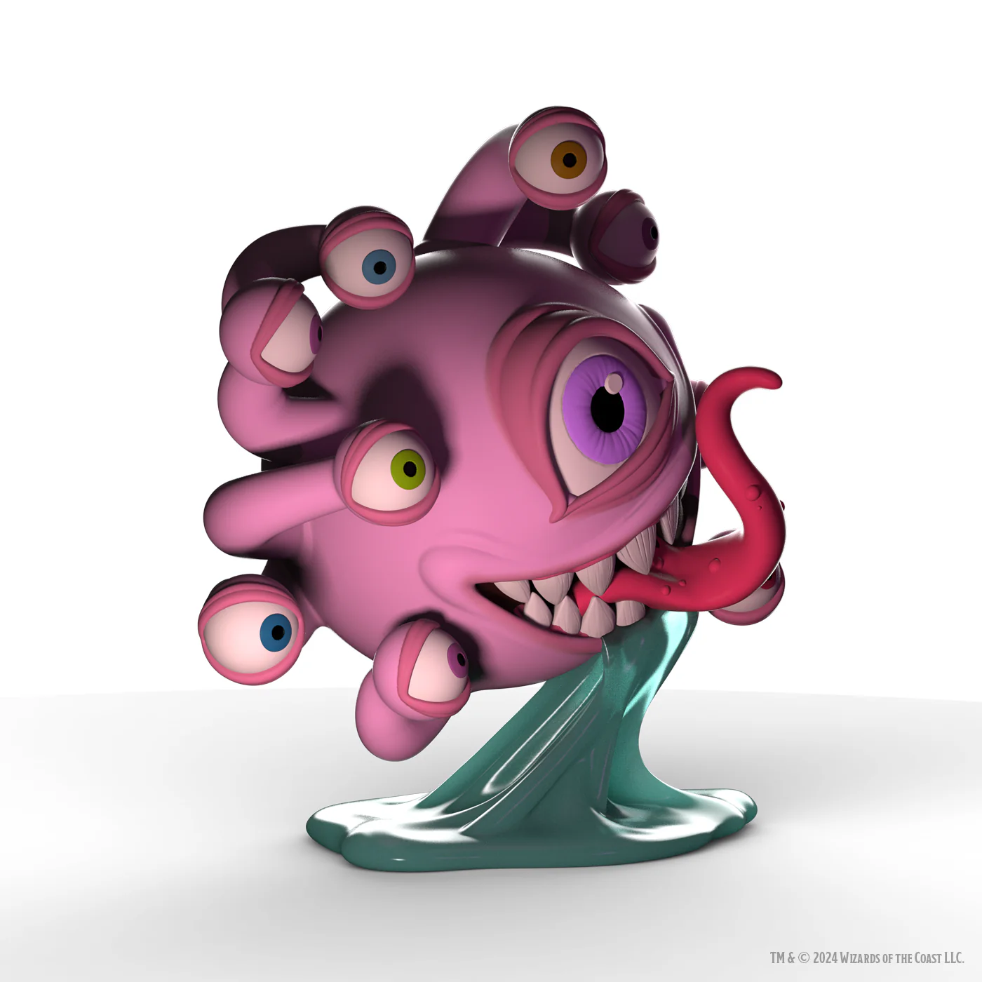 Dungeons & Dragons: Beholder 7" Resin Figure - Glow-In-The-Dark Edition by Kidrobot - Image 2