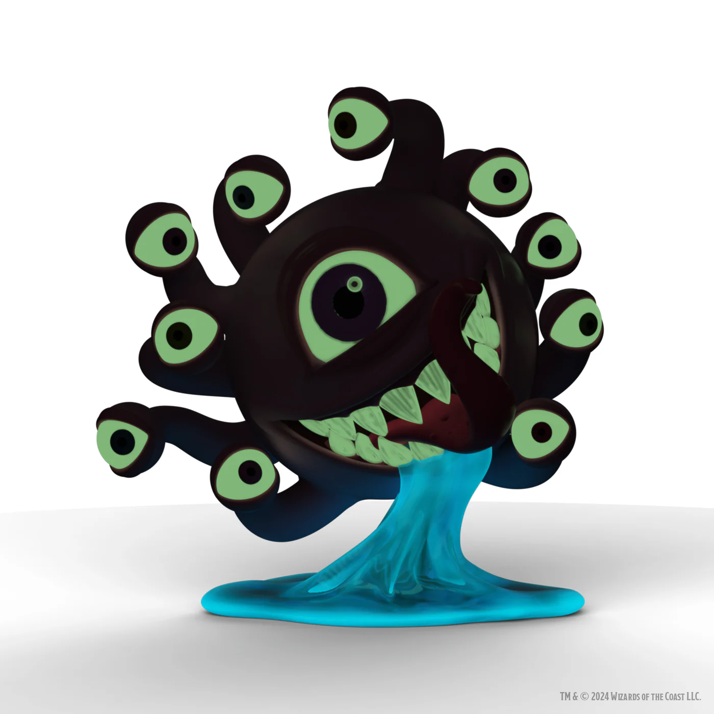 Dungeons & Dragons: Beholder 7" Resin Figure - Glow-In-The-Dark Edition by Kidrobot - Image 7